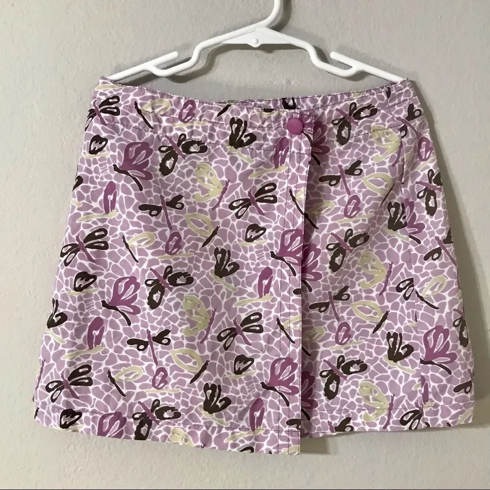 Columbia Girls Purple Dragonfly Skirt